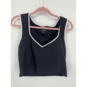 NWT YPB Studio Flex Portrait Tank Top Women's XL Black Pullover Sports Summer